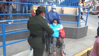 Mujer se recupera de coronavirus en Cartagena