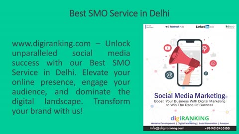 Best SMO Service in Delhi