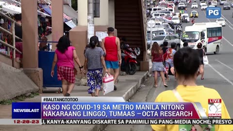 Kaso ng COVID-19 sa Metro Manila, tumaas —Octa Research
