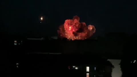 Missiles hitting Southern Machine-Building Plant in Dnipro 14 Aug