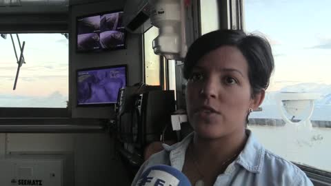 La venezolana embarazada que se embarcó en una expedición científica en la Antártida
