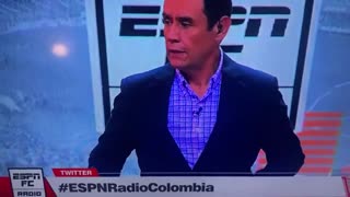 Fuera de peligro se encuentra periodista de Espn que sufrió accidente al aire