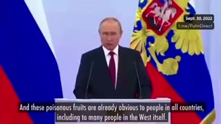 Putin’s speech of September 2022