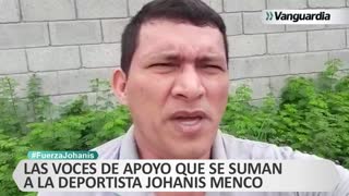 #FuerzaJohanis: Las voces de apoyo que se suman a la deportista Johanis Menco