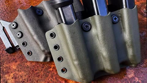 DETROIT HOLSTER'S TRIPLE MAG CARRIER - THE TRIPLET