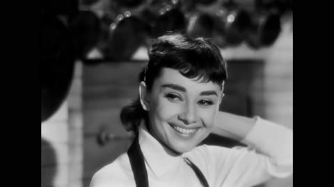 Audrey Hepburn Sabrina 1954 The Souffle remastered 4k