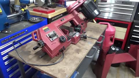 Harbor Freight 4x7 Band Saw Modifications Part 1