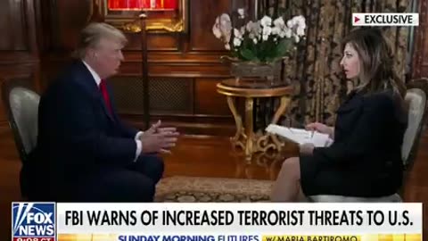 Trump on migrants crossing US border: ‘I believe we're going to have a terrorist attack.‘