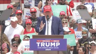 Republican presidential candidate Donald Trump holds MAGA rally in Las Vegas - June 9, 2024