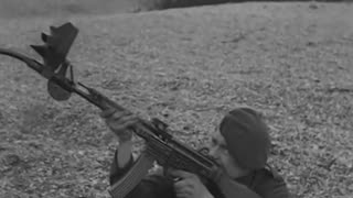 1946 Rifle that shoots around corners.