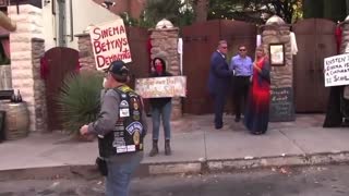 Leftist Protesters Ruin Wedding Because Kyrsten Sinema Attended