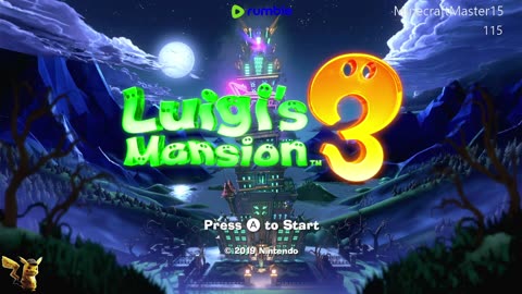 Luigi's Mansion 3, Little Dude good morning stream! (#22)
