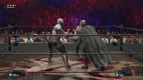 WWE 2K23: Batman VS Kratos