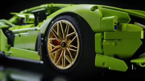 The LEGO Technic Lamborghini supercar