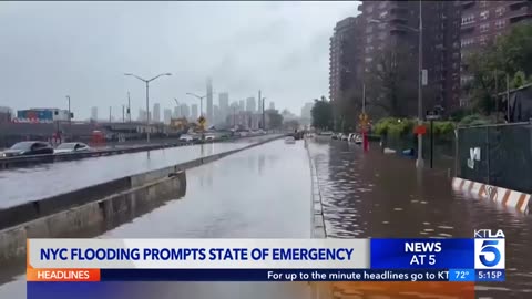 New York City Flooding Prompts State of emergency