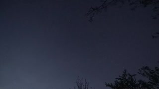 Video: Así se vio en el cielo de Austria la caravana de satélites de SpaceX