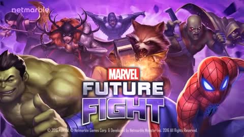 Captain Marvel & Iron man - Marvel's Future Fight