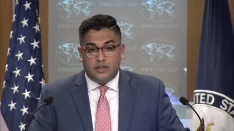State Department press briefing with Principal Deputy Spokesperson Vedant Patel