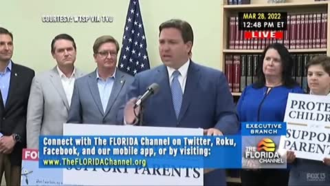 Gov. DeSantis on Oscars joking about Anti-Groomer bill