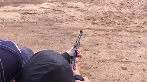 5 Year Old Boy Shoots A Rifle