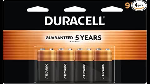 Review: Duracell Coppertop AAA Batteries with Power Boost, 8 Count Pack Triple A Battery with L...