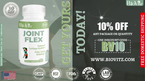 Joint Flex | Contains 1500mg of Glucosamine | Cartilage health | Joint mobility | Joint Flexibility
