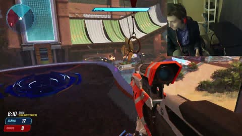 Splitgate Online Multiplayer Match #2 On Xbox One With Live Commentary