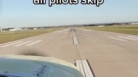 Phase I recommend all pilots skip