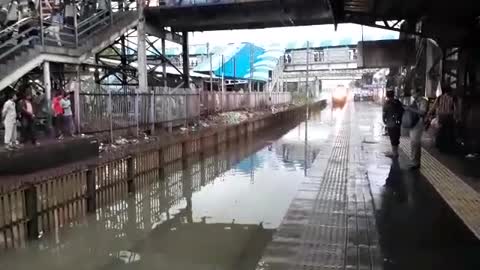 Train Station Water Ride