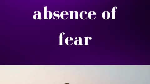 Braveness is not the absence of fear 😱