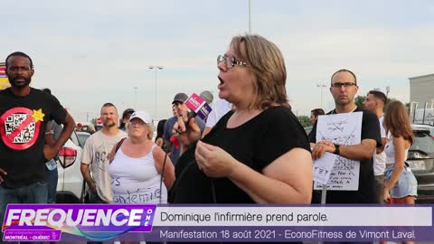 DOMINIQUE L'INFIRMIERE - MANIF ECONOFITNESS LAVAL