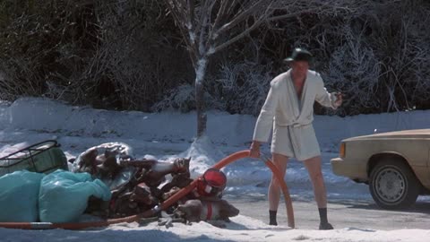 Christmas Vacation "Shitter's full" scene