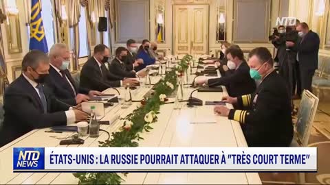 USA : le risque de conflit en Ukraine est réel; Présidence européenne : Macron dévoile son programme
