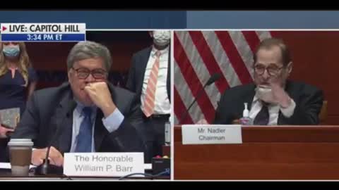 Rep. Nadler Refuses To Let Bill Barr Have A 5 Minute Break After Being An Hour Late Himself
