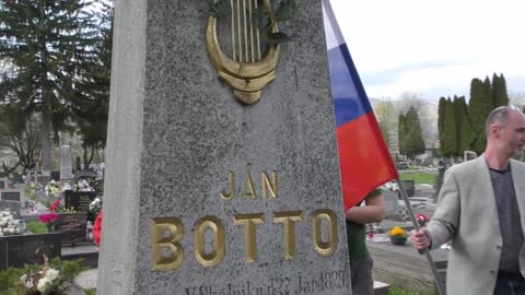 28.4.2022 Banská Bystrica - Spomienka na básnika Jána Bottu 193 rokov narodenia.