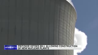 Illinois Gov. Pritzker vetoes bipartisan bill allowing construction of new nuclear plants