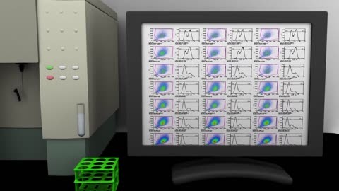 Flow Cytometry Animation