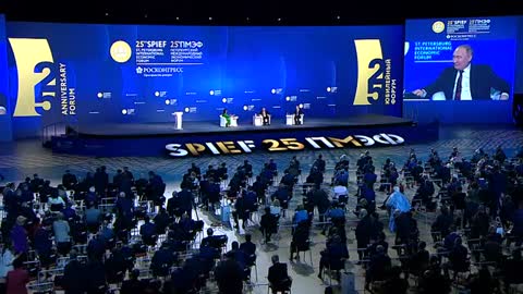 International Economic Forum 6/6/2022 Putin's Speech