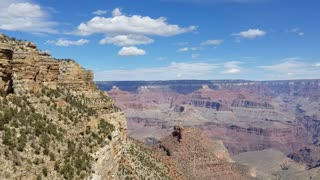 Windy day at the Grand Canyon