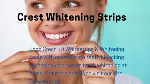 Crest Whitening Strips