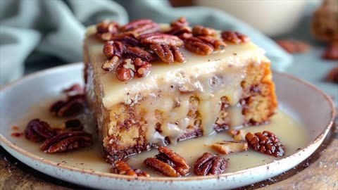 Southern Pecan Praline Cake Recipe