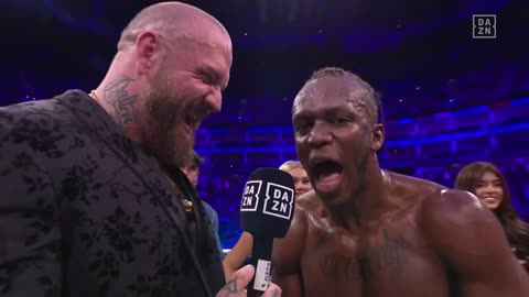 KSI SPEECH AFTER 2 KO VICTORIES! CALLS OUT ANDREW TATE