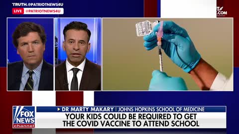 Tucker: CDC Could Make Covid Vax Mandatory For Kids