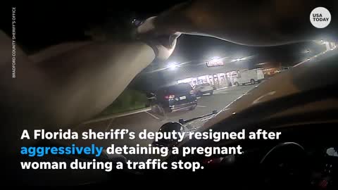 Florida sheriff’s deputy resigns after aggressive traffic stop | USA TODAY