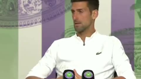 Wimbledon Champion Novak Djokovic reaffirms his antivax stance