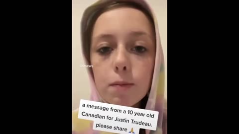10-Year-Old Has Perfect Message To Tyrant-Trudeau: