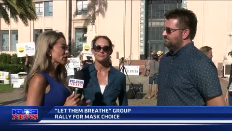 Let Them Breathe Holds Big Rally for Mask Choice in San Diego