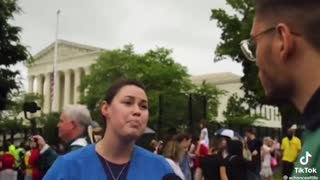 Pro-Choice Protesters' Brains BREAK From One Question