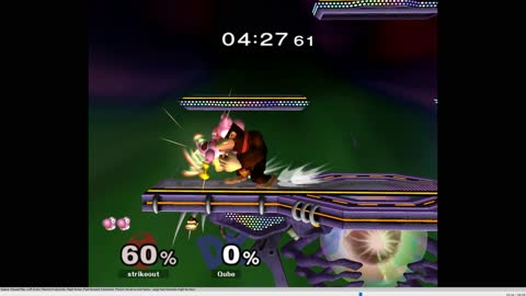 strikeout (Yoshi) vs. Qube (DK) - SSBM - Slippi - 2022.04.30 (Round 2)