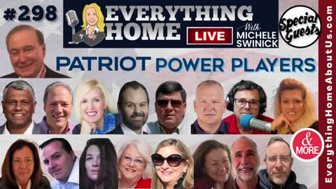 298: STEVE STERN & THE PRECINCT STRATEGY 20 PATRIOT POWER PLAYERS - Common Sense Community Activism To SAVE AMERICA! BIG TECH SABOTAGED THIS SHOW!